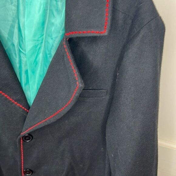 Hot Topic The Lost Boys David Trench Coat Sample Piece no Patches Large Goth Pun - Picture 2 of 7